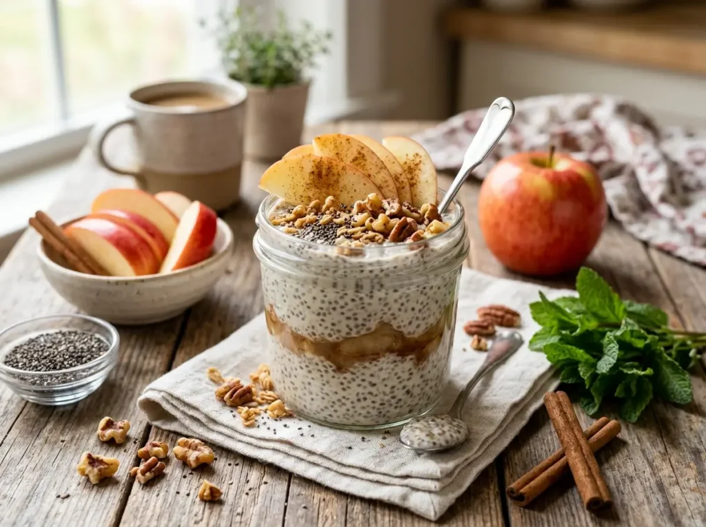 Apple Cinnamon Chia Pudding