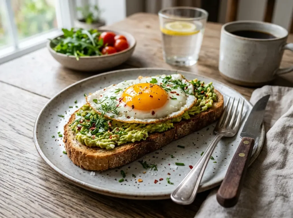Avocado Egg Toast