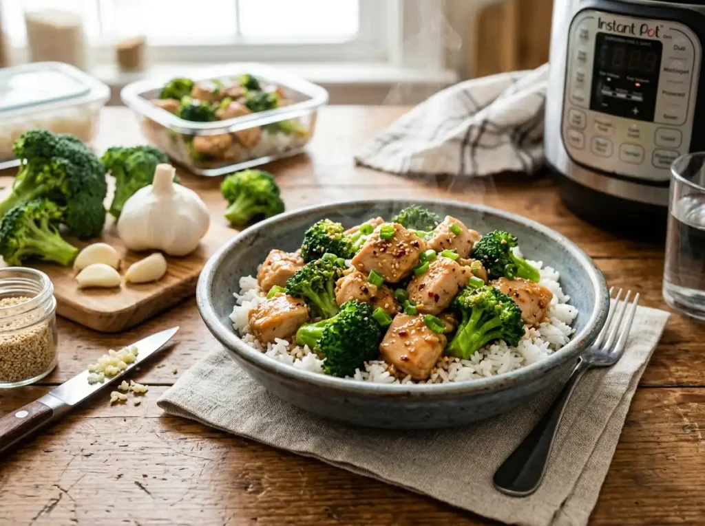 Chicken Broccoli Bowl