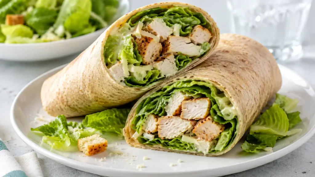Chicken Caesar Wrap (Light Version)