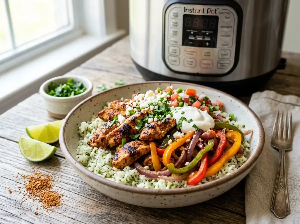 Chicken Fajita Bowl