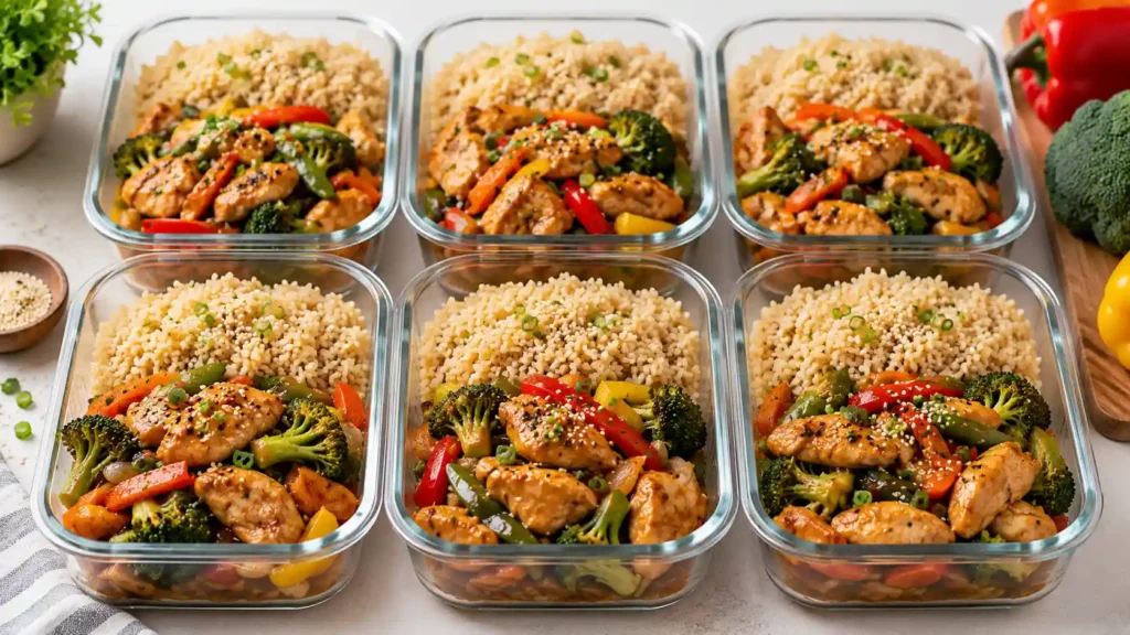 Chicken Stir-Fry Meal Prep