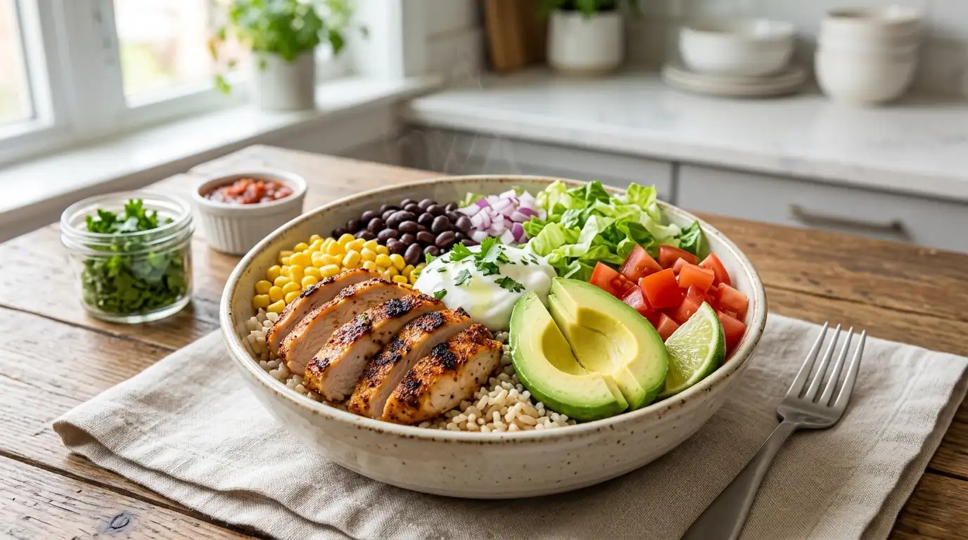 Easy 21 Day Fix Burrito Bowl Recipe (Healthy & Filling)
