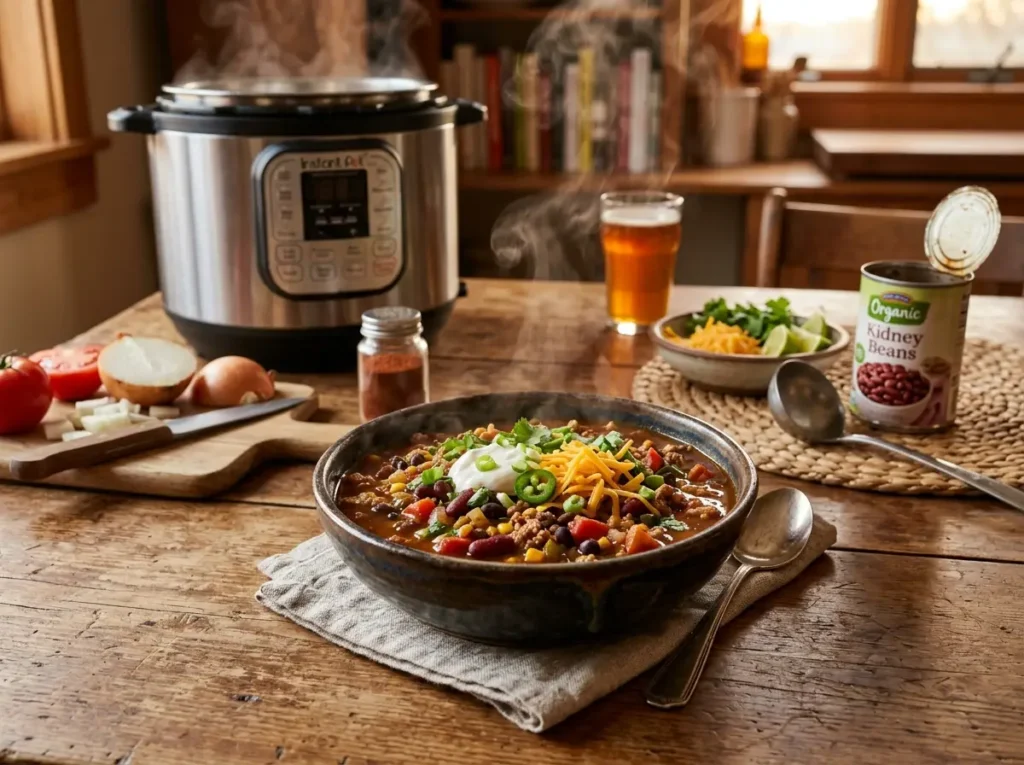 Instant Pot Turkey Chili