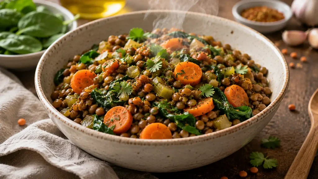 Lentil & Veggie Bowl