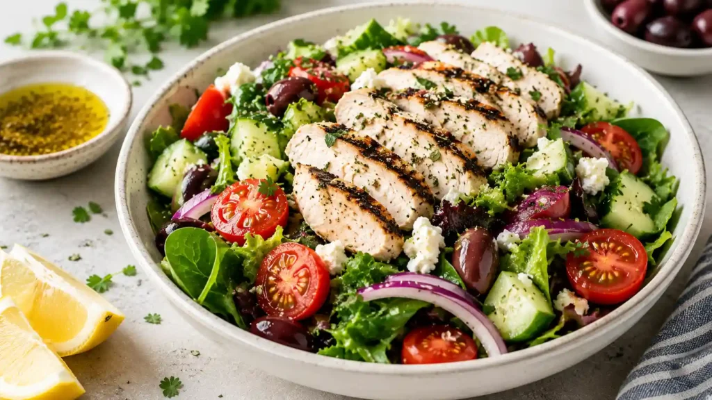 Mediterranean Chicken Salad