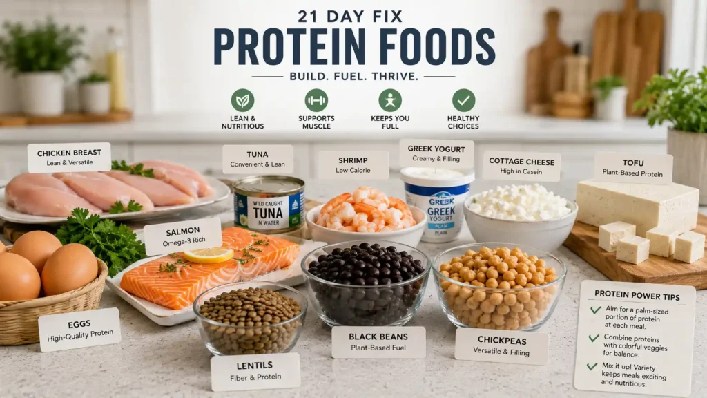 Proteins (Red Container)