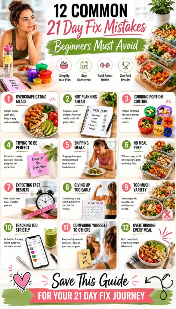 12 Common 21 Day Fix Mistakes Beginners Must Avoid