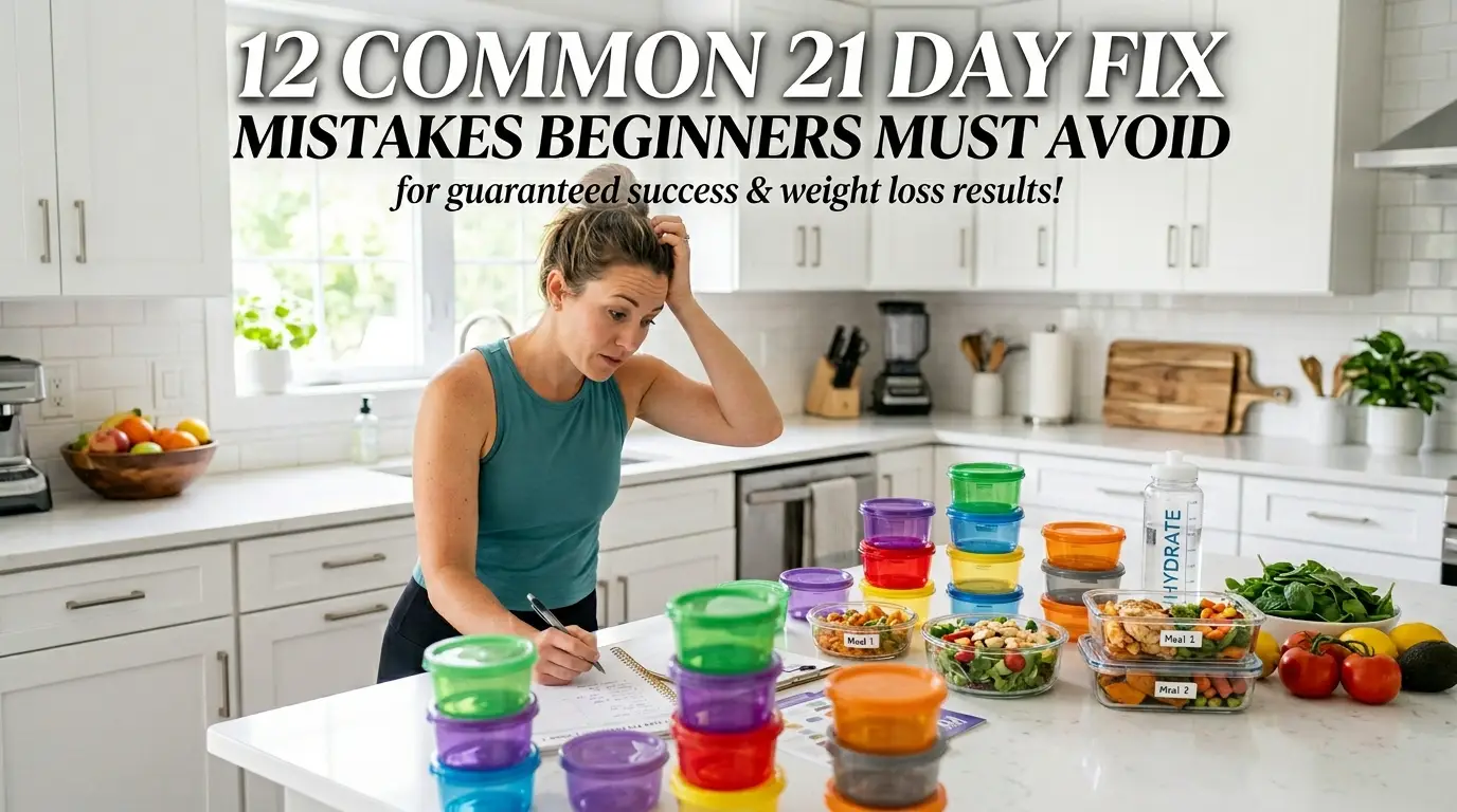 12 Common 21 Day Fix Mistakes Beginners Must Avoid