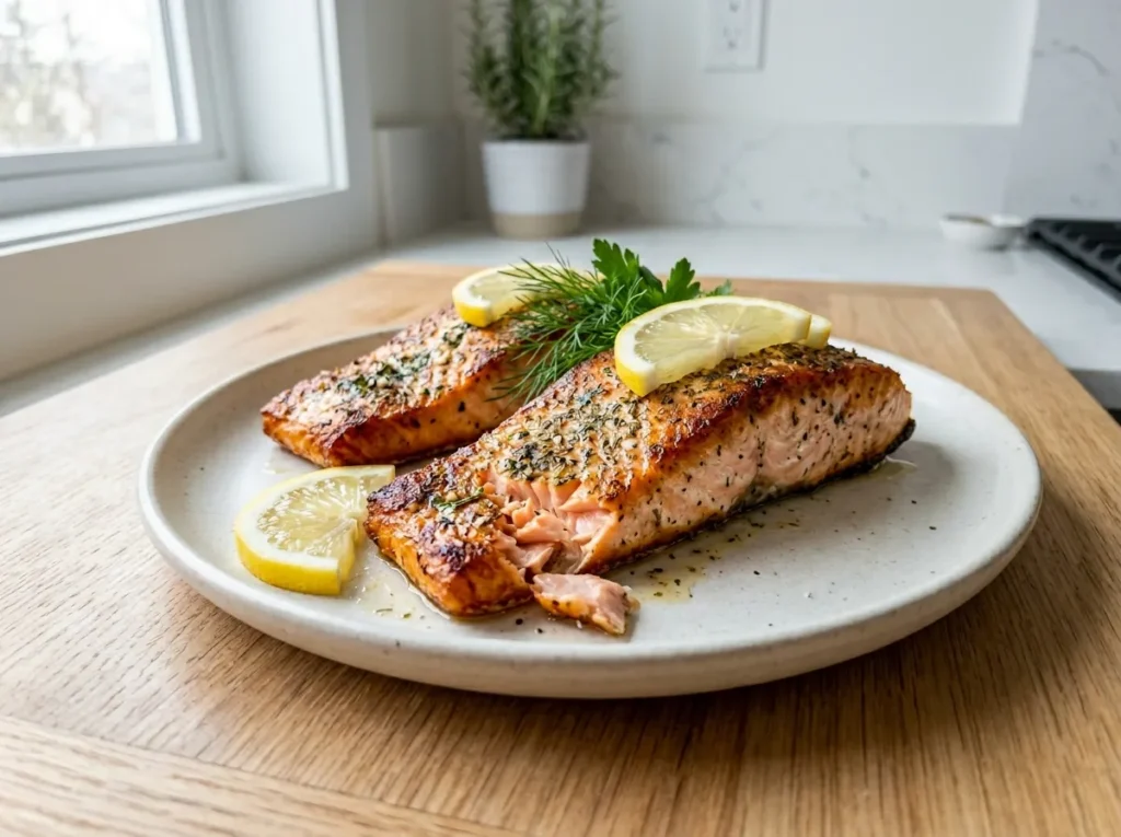 Air Fryer Salmon Fillets