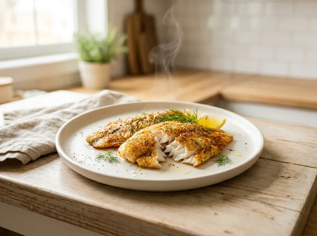 Air Fryer Tilapia Fillets