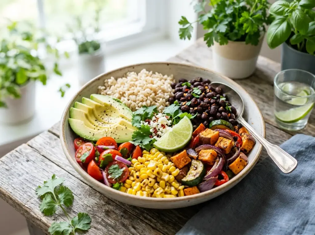 Black Bean & Veggie Bowl