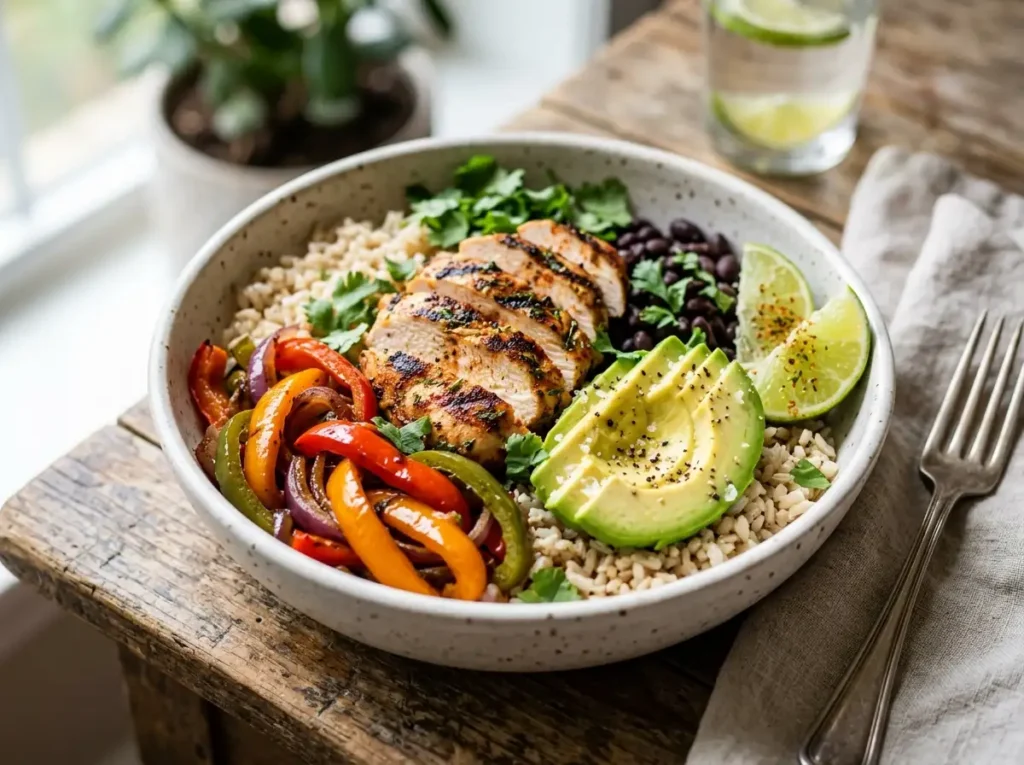 Chicken Fajita Bowl