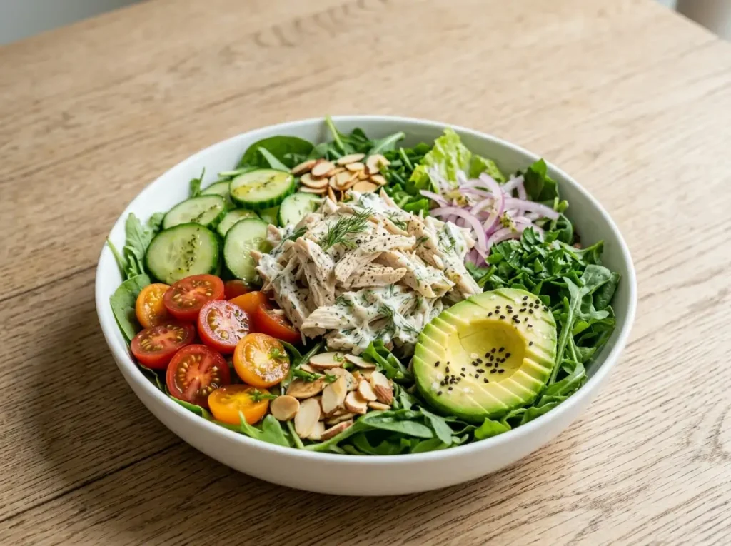 Chicken Salad Bowl (Rotisserie Shortcut)