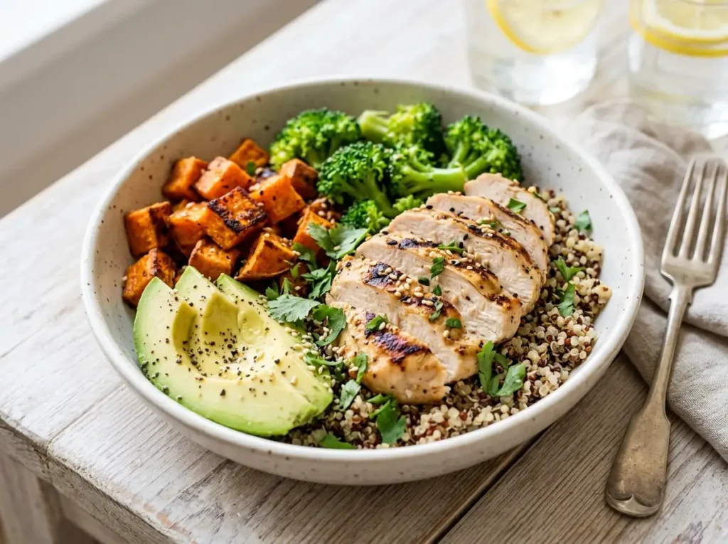Chicken & Sweet Potato Bowl