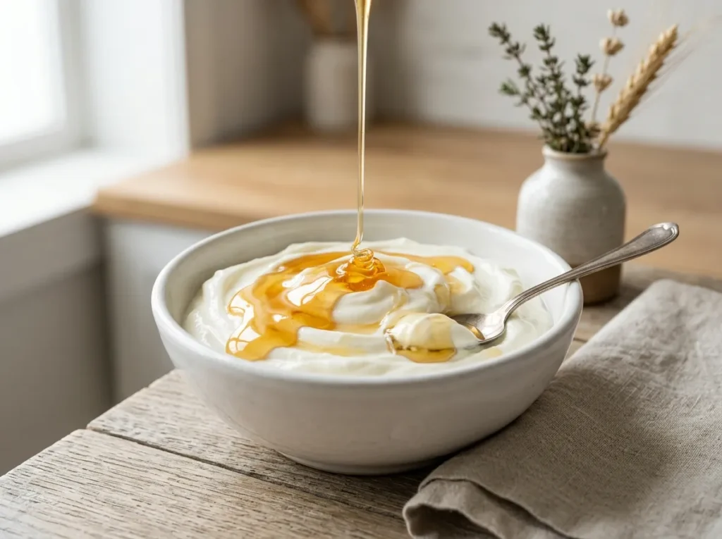 Greek Yogurt with Honey