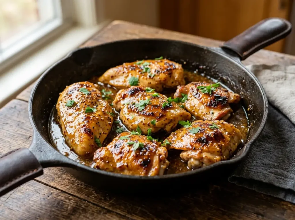 Honey Mustard Chicken Skillet