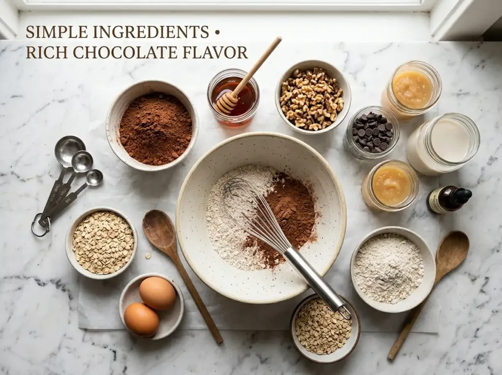 Ingredients Healthy Brownies