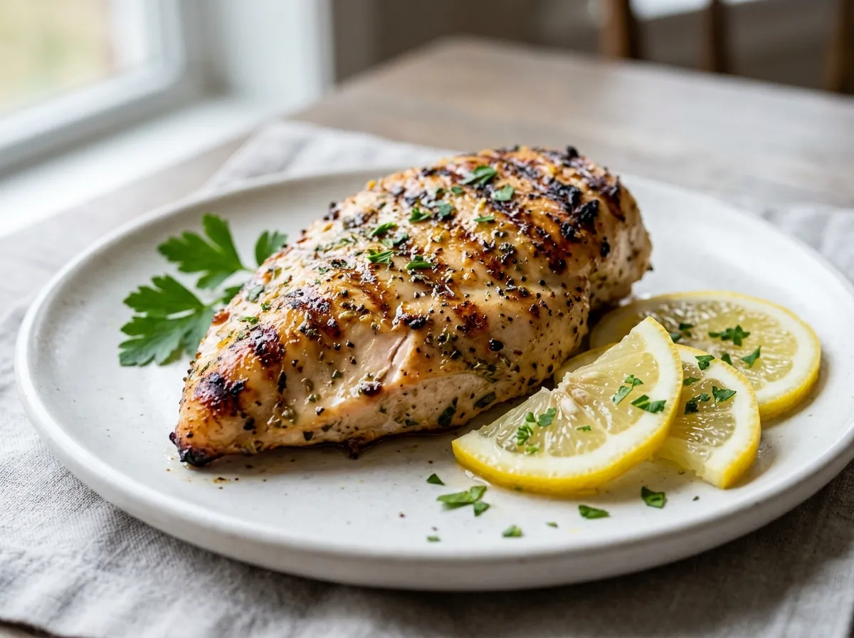 Lemon Garlic Grilled Chicken