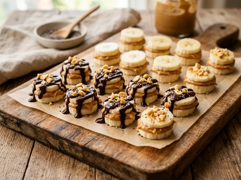 Peanut Butter Banana Bites