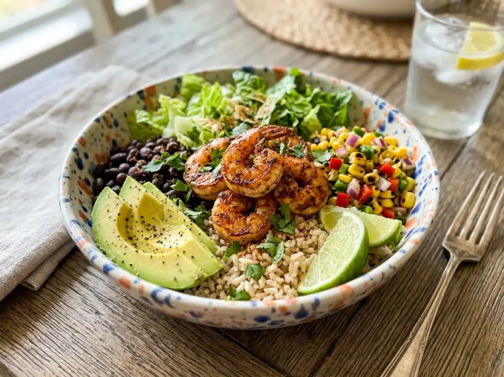 Shrimp Taco Bowl