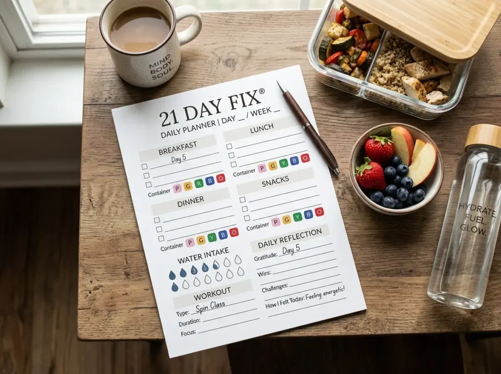 What Is a 21 Day Fix Planner