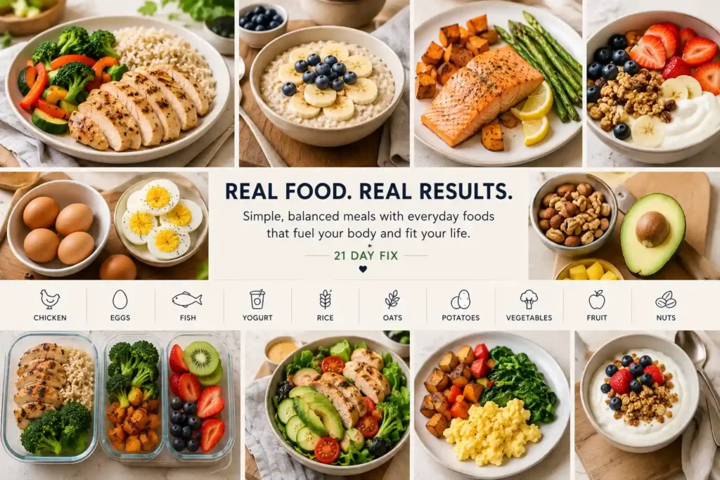 What You Actually Eat on the 21 Day Fix