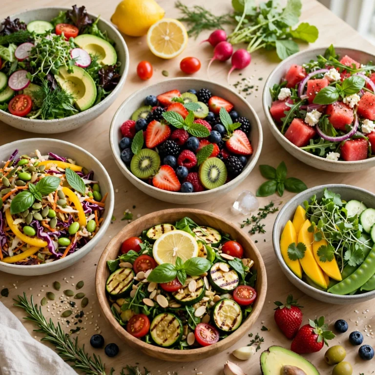 15 Anti-Inflammatory Summer Salads Recipes with Fresh Seasonal Produce
