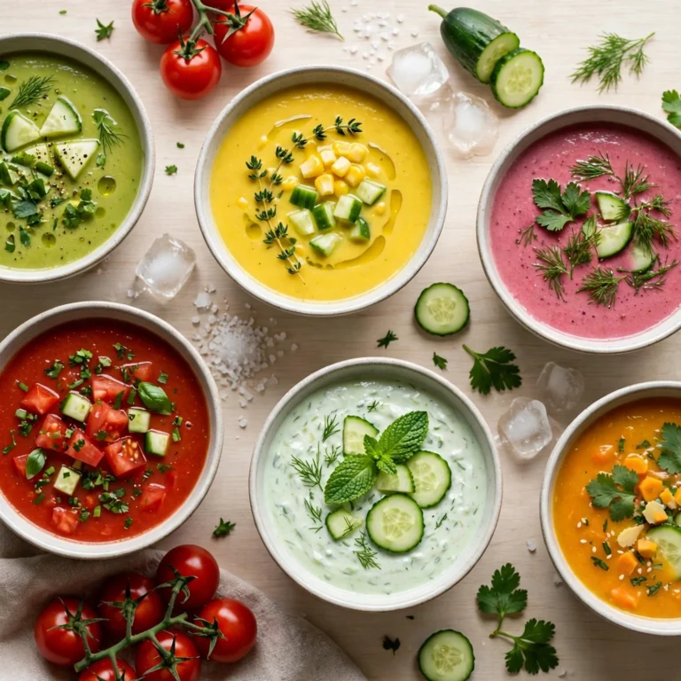 20 Anti-Inflammatory Cold Soups for Summer Heat Relief