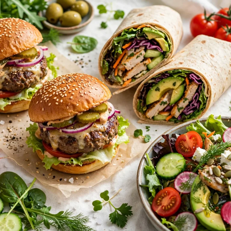 10 Anti-Inflammatory Summer Burgers and Wraps Packed With Fresh Flavor