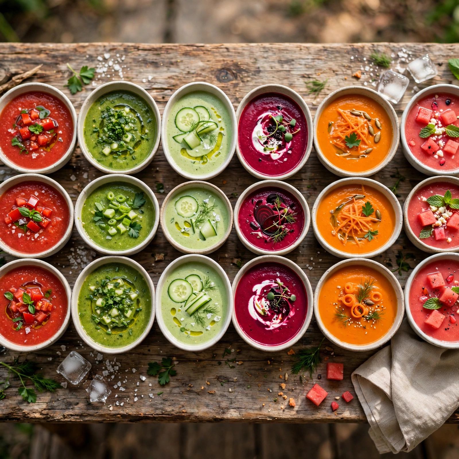 12 Anti-Inflammatory Gazpacho & Raw Soup Recipes for Summer Reset: Quick Recipe Comparison Table: 12 Anti-Inflammatory Gazpacho & Raw Soup Recipes