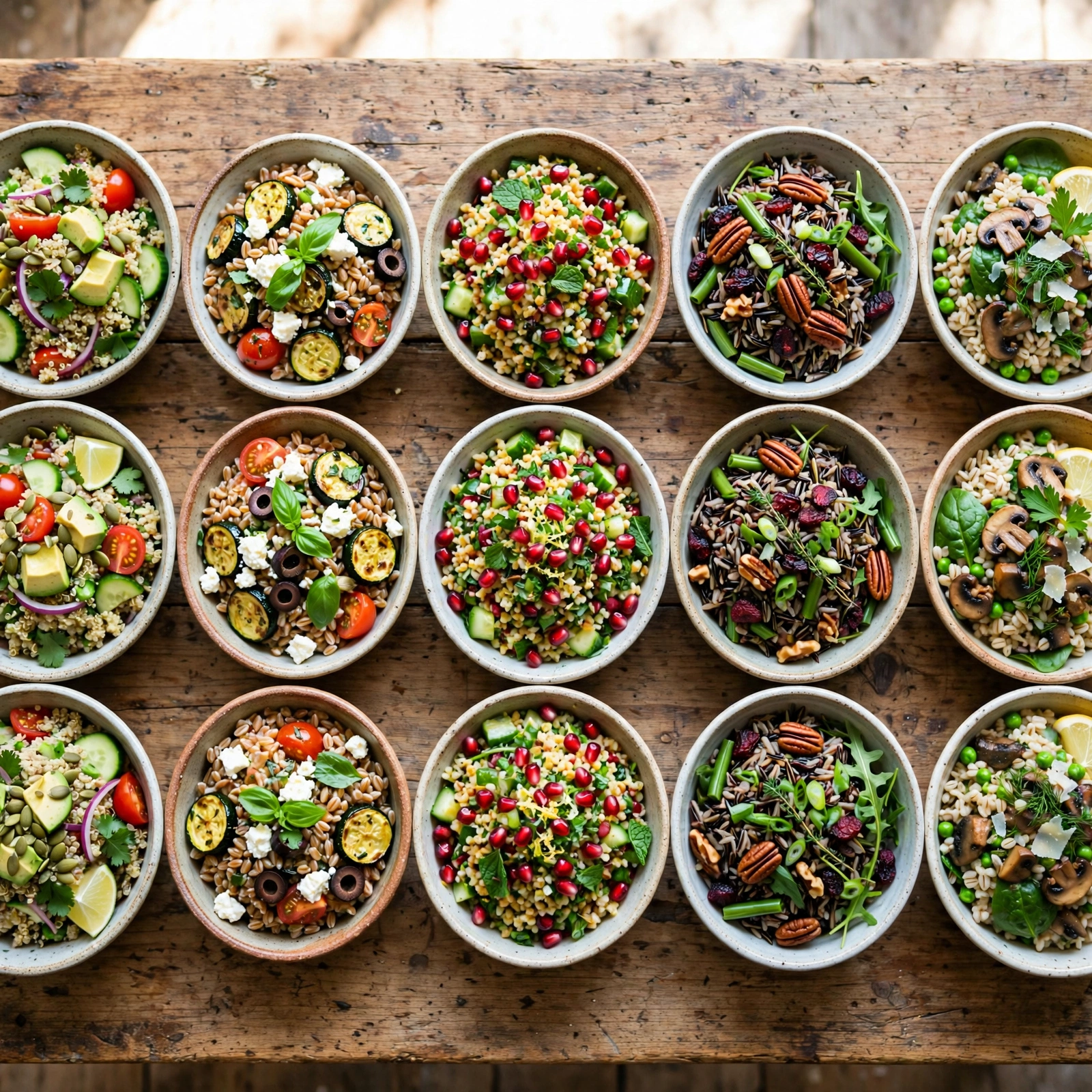 15 Anti-Inflammatory Grain Salads for Summer Days: Quick Recipe Comparison Table: 10 Anti-Inflammatory Grain Salads For Summer