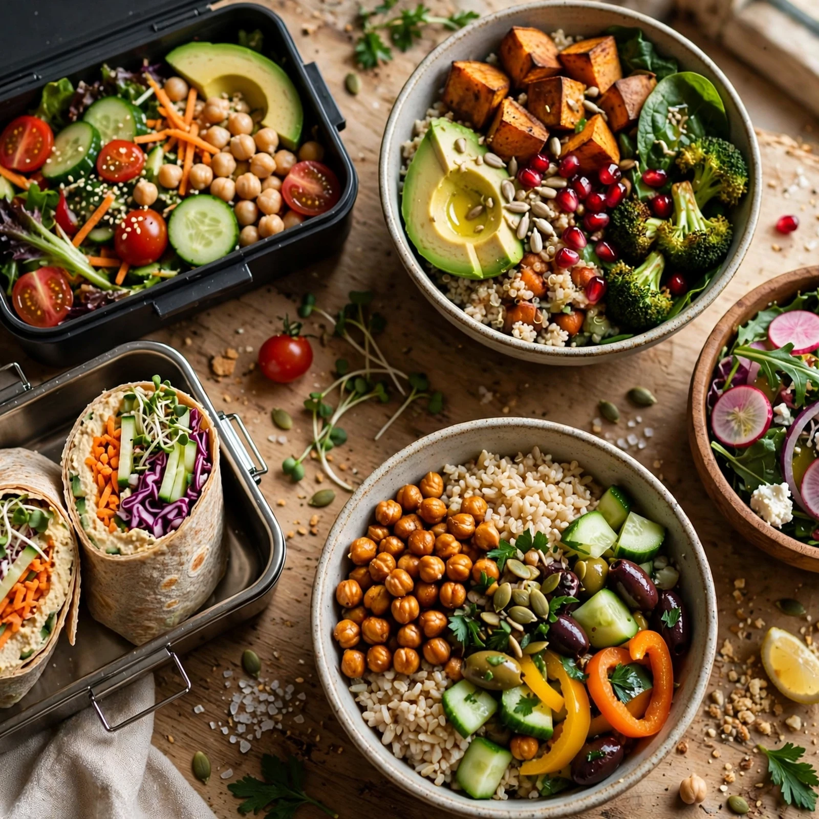 10 Summer Anti-Inflammatory Back-to-School Lunch Ideas: Quick Lunch Comparison Table: 10 Summer Anti-Inflammatory Back-to-School Lunch Ideas