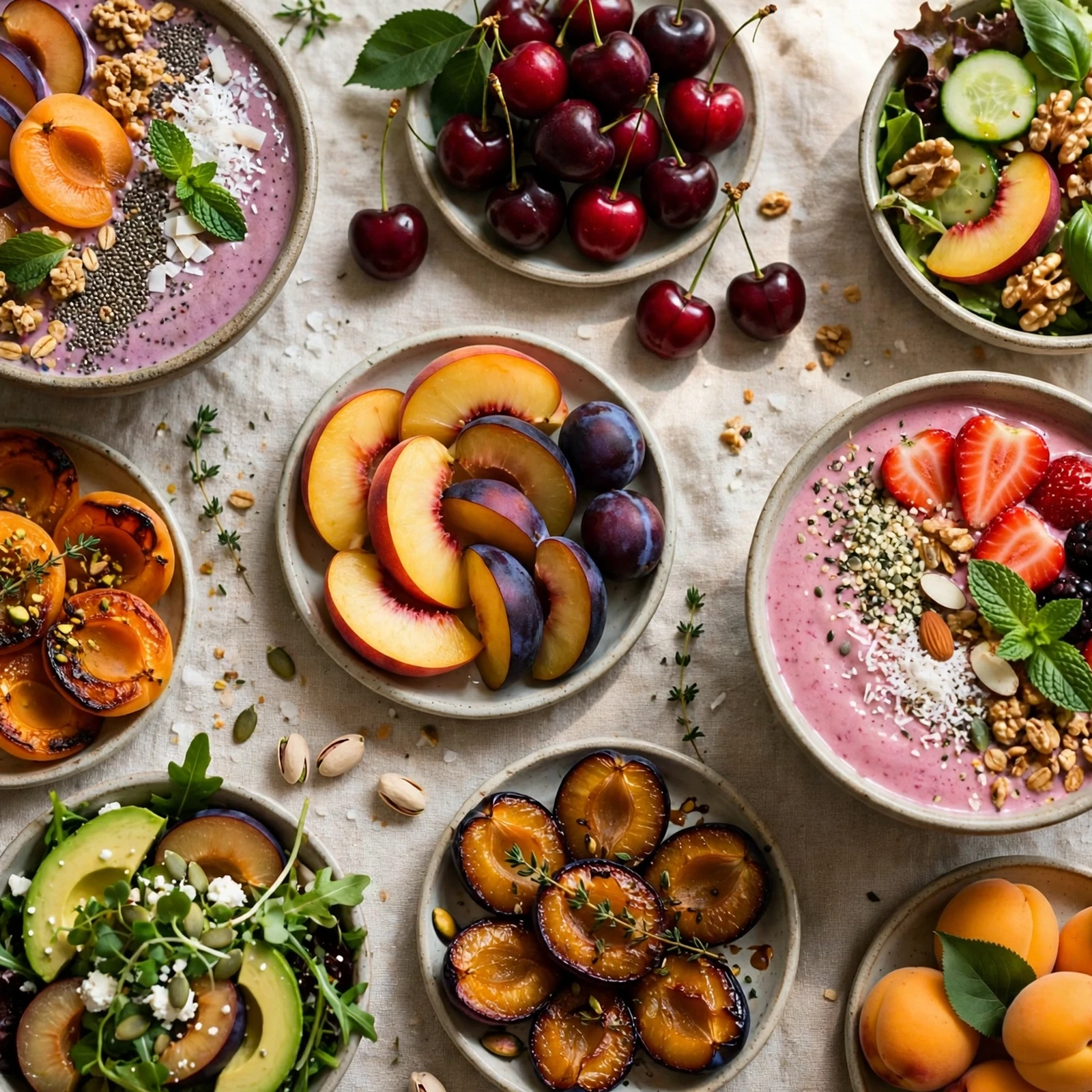 12 Anti-Inflammatory Peach And Plum Recipes for Late Summer: Quick Recipe Comparison Table: 12 Anti-Inflammatory Peach And Plum Recipes for Late Summer