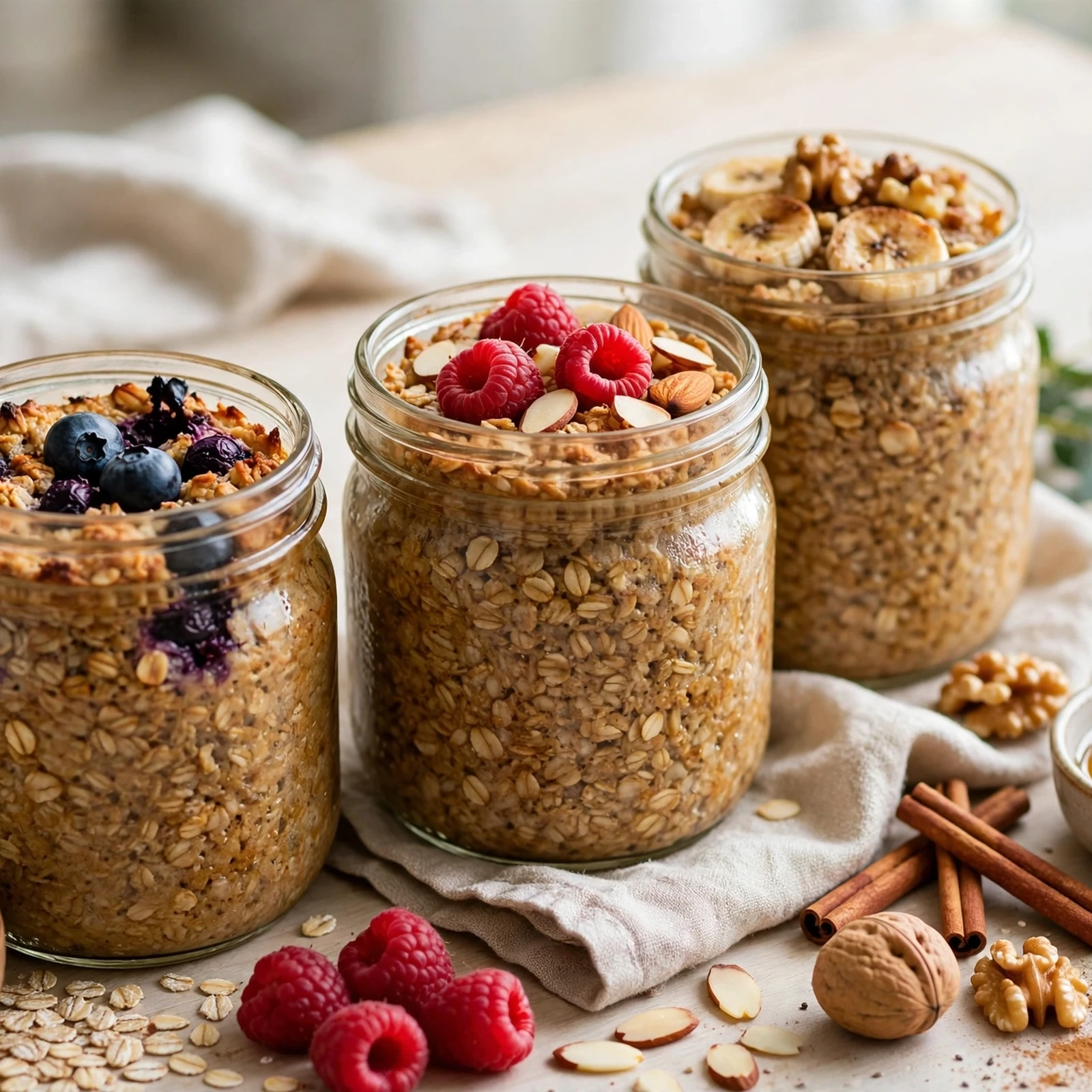 10 Make-Ahead 21 Day Fix Baked Oatmeal Jars for Busy Mornings: Why Are Baked Oatmeal Jars Great for Meal Prep?