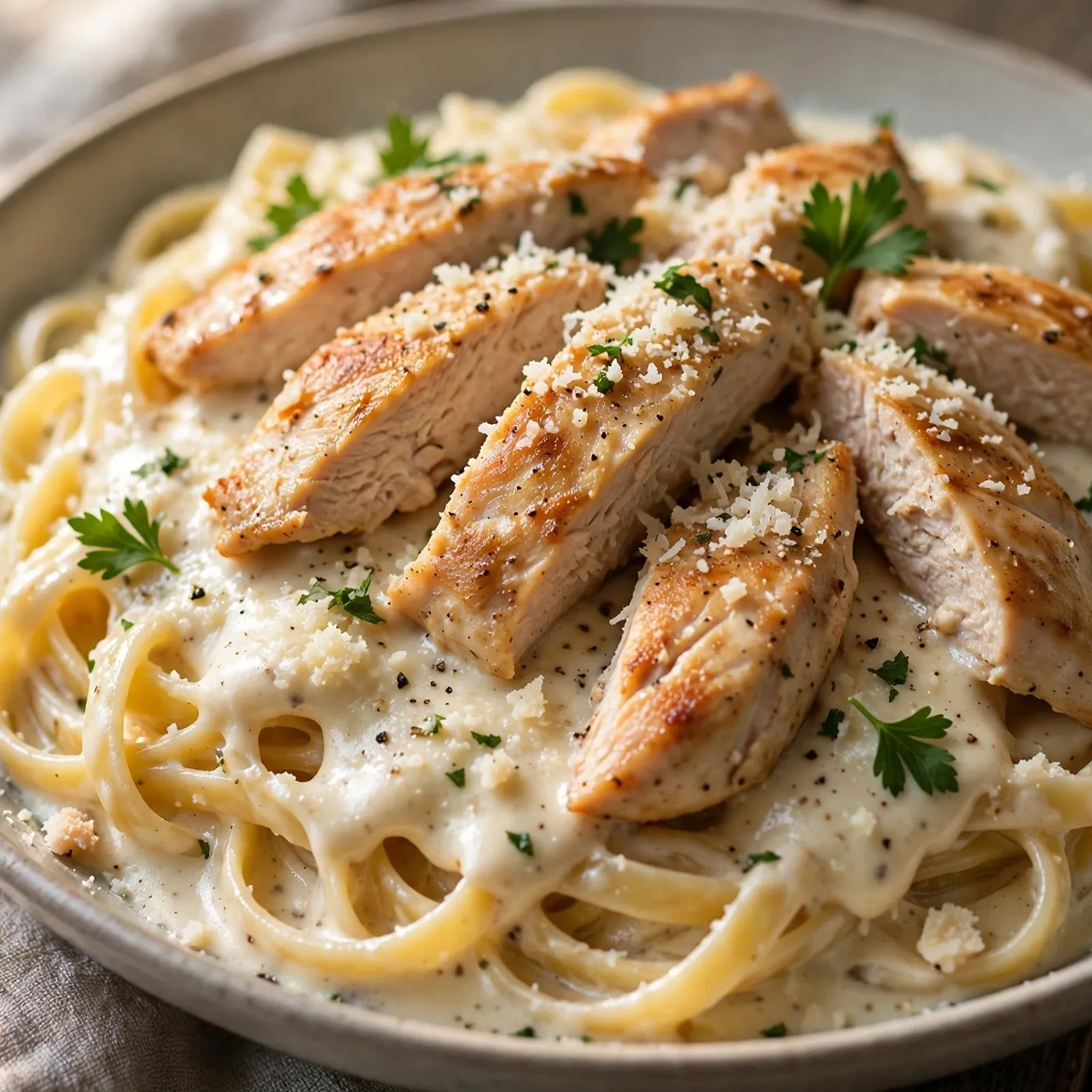 15 Creamy 21 Day Fix Chicken Alfredo Recipes That Feel Like Cheating: Can You Eat Chicken Alfredo on the 21 Day Fix?