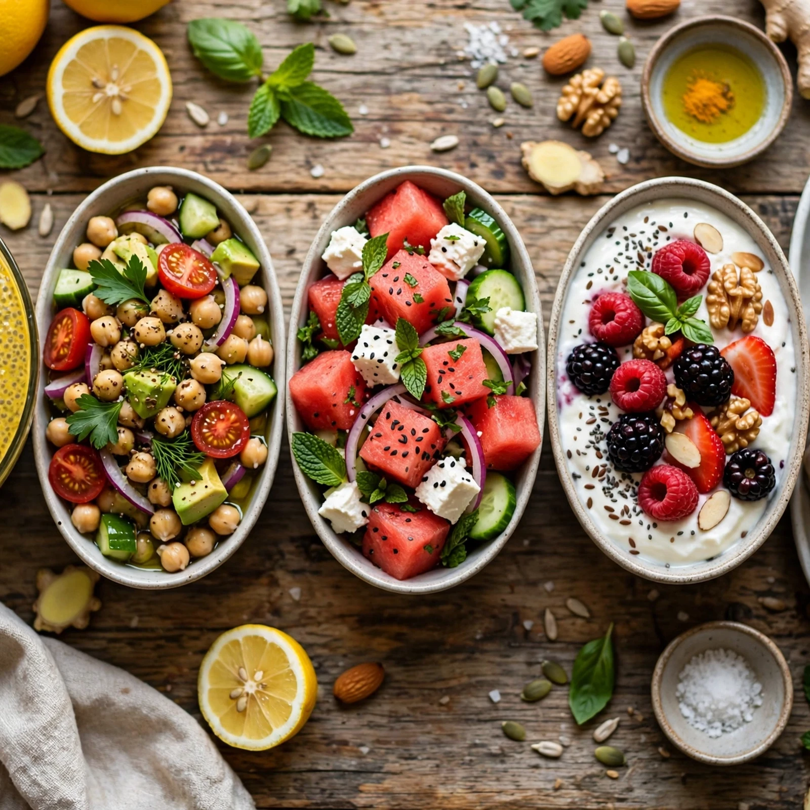 20 No-Cook Anti-Inflammatory Meals for Hot Summer Days: Quick Comparison Table