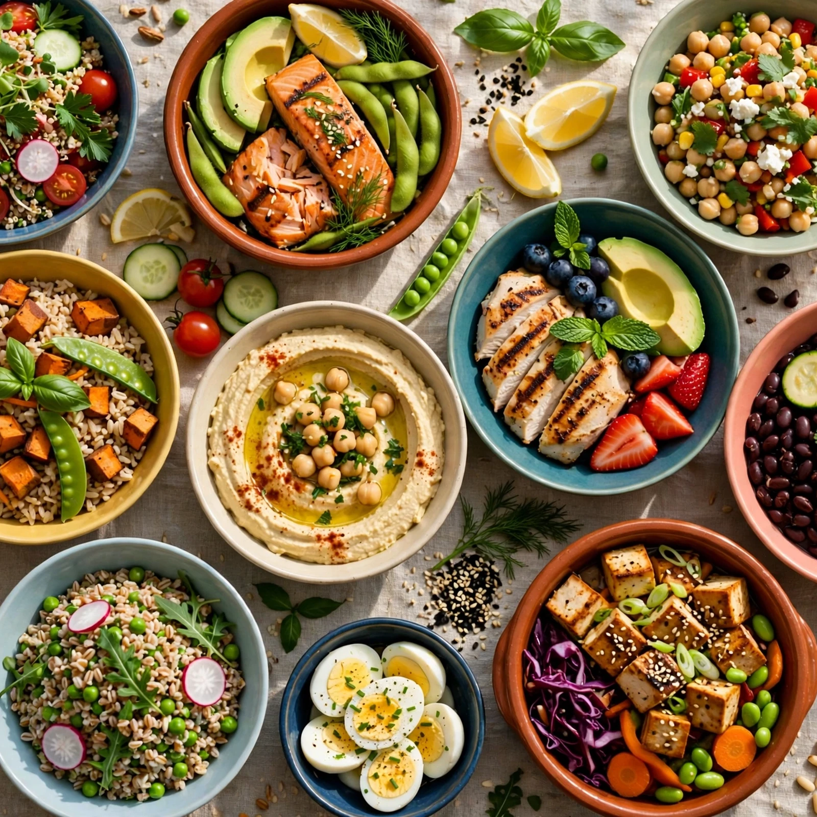 15 Anti-Inflammatory Summer Bowls with Grains, Veggies & Protein: Quick Comparison Table
