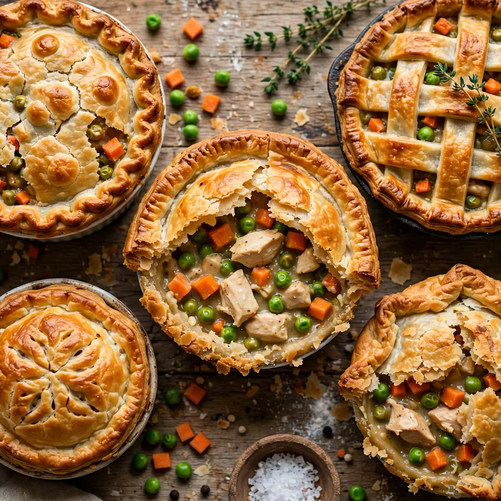15 Cozy 21 Day Fix Chicken Pot Pie Recipes for Comfort Food Lovers: Quick Recipe Comparison Table: 15 Cozy 21 Day Fix Chicken Pot Pie Recipes