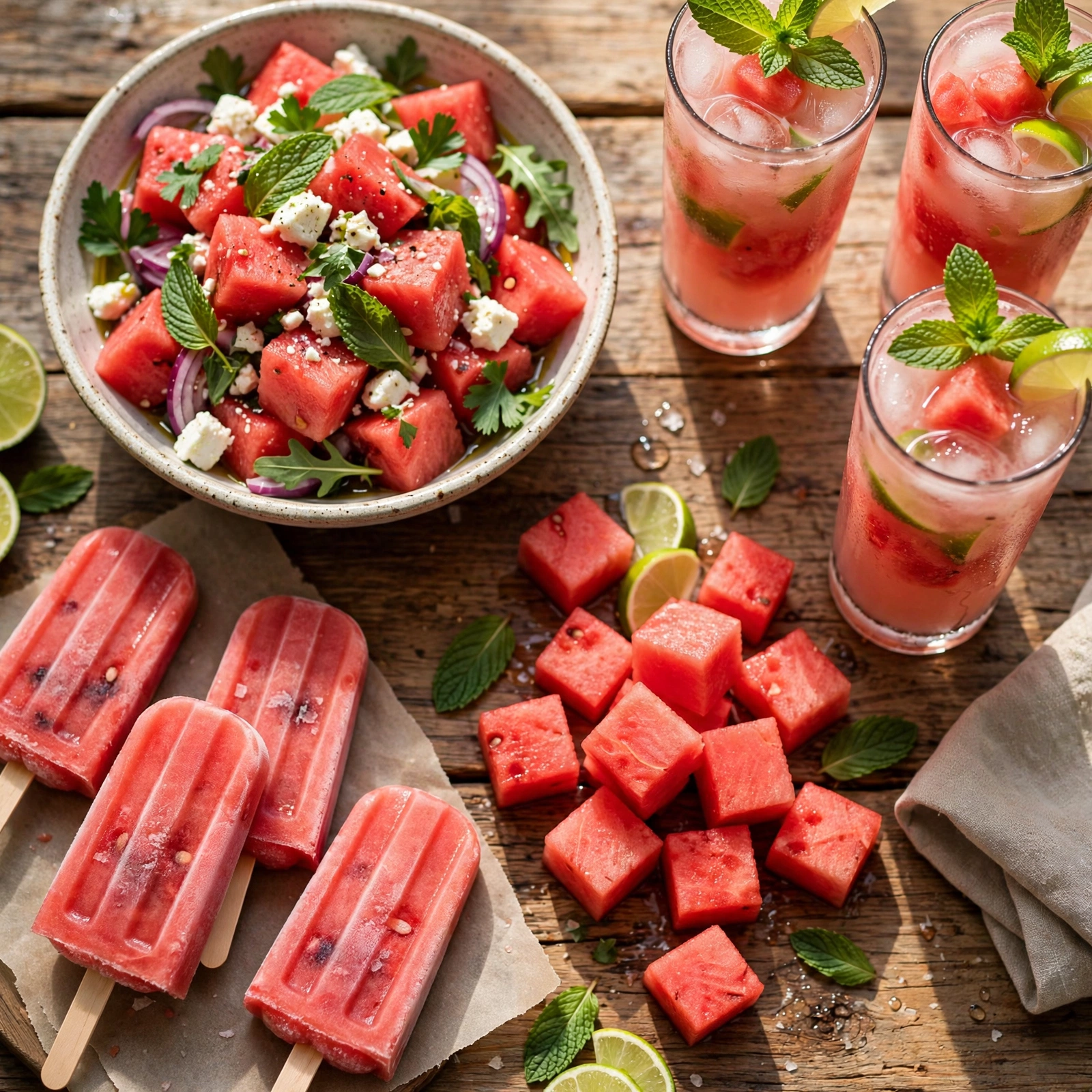 10 Anti-Inflammatory Watermelon Recipes for Summer Heat: Quick Recipe Comparison Table: 10 Anti-Inflammatory Watermelon Recipes for Summer