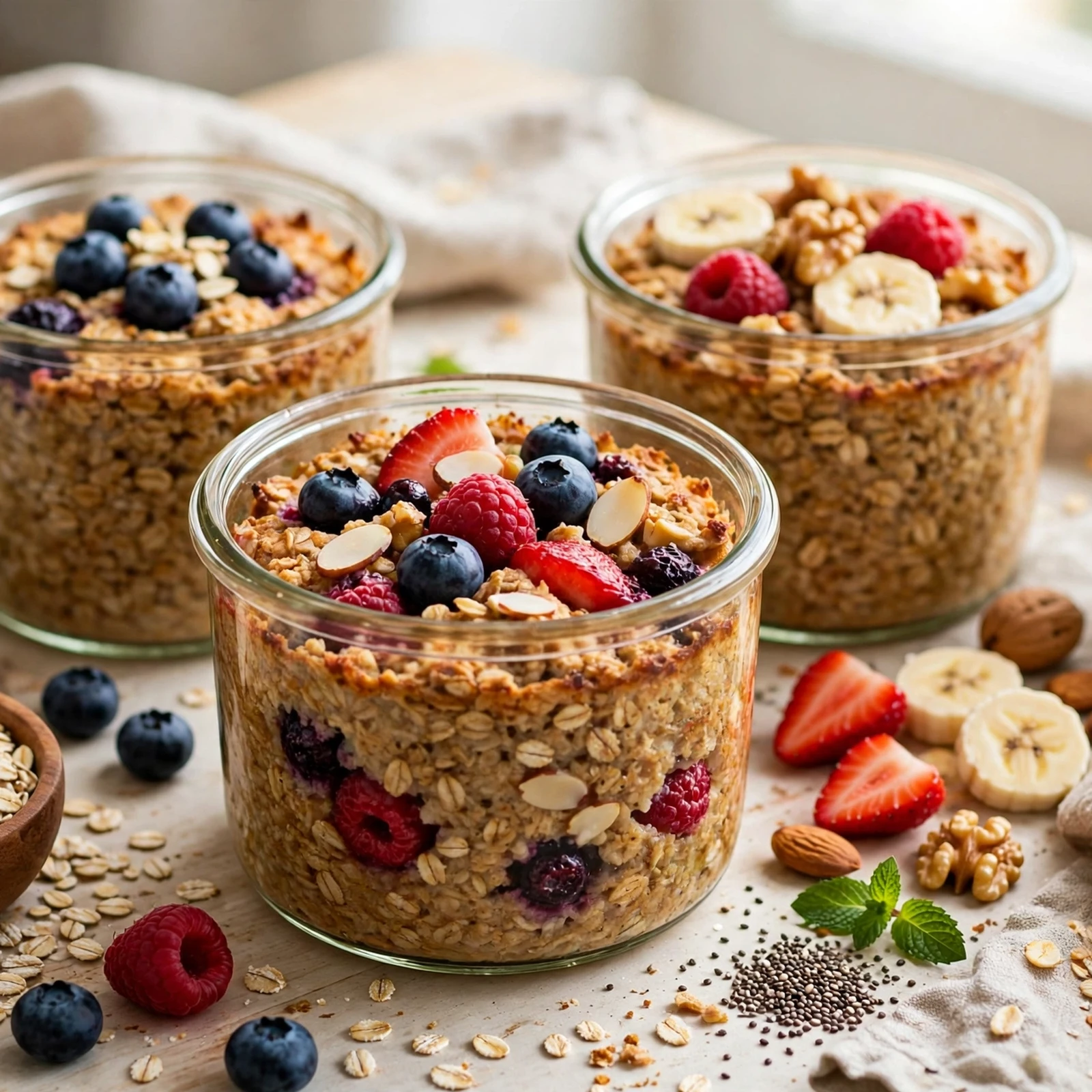 10 Make-Ahead 21 Day Fix Baked Oatmeal Jars for Busy Mornings: Why Baked Oatmeal Jars Work for Busy Mornings