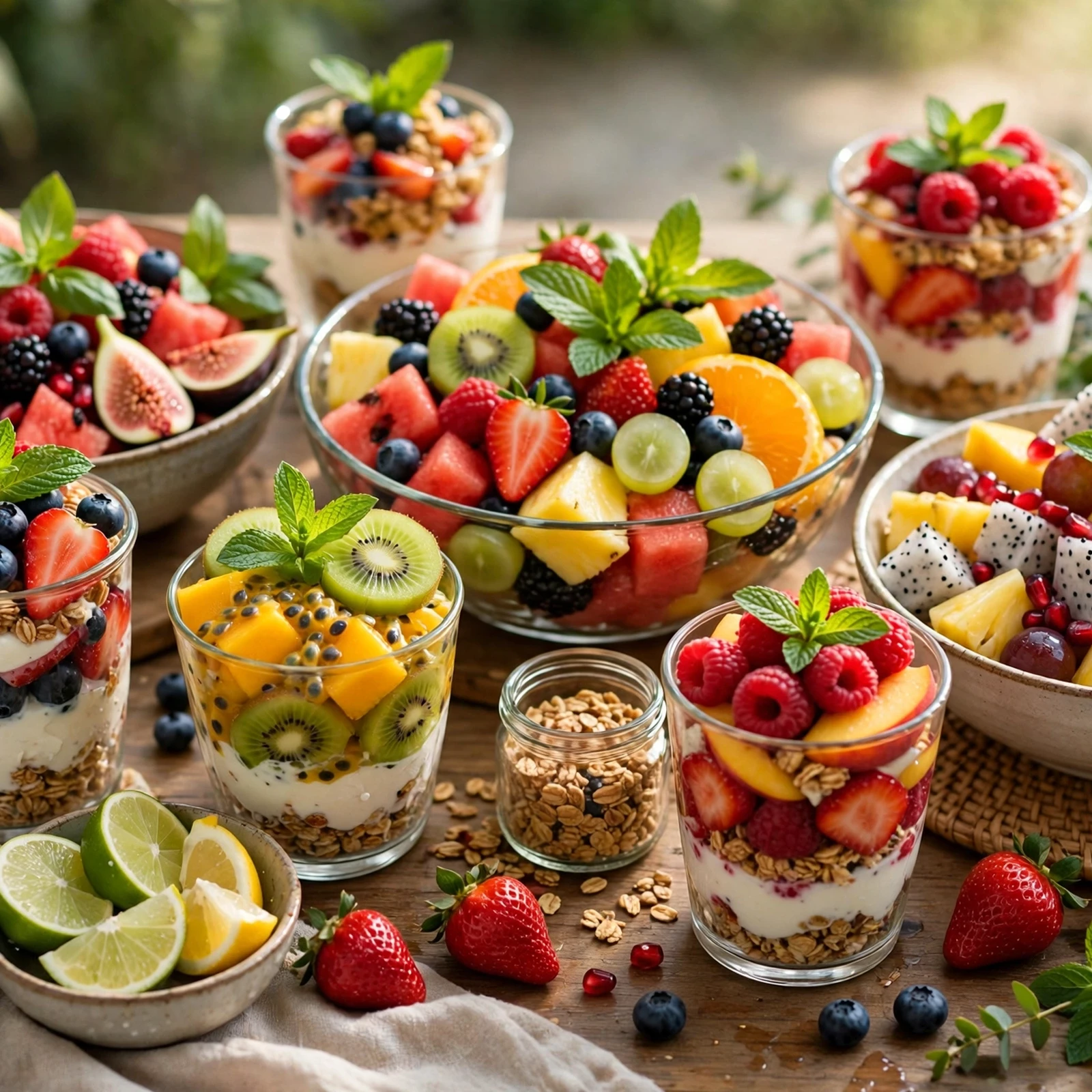 15 Anti-Inflammatory Fruit Salads and Desserts for Summer Parties: 15 Anti-Inflammatory Fruit Salads and Desserts for Summer Parties