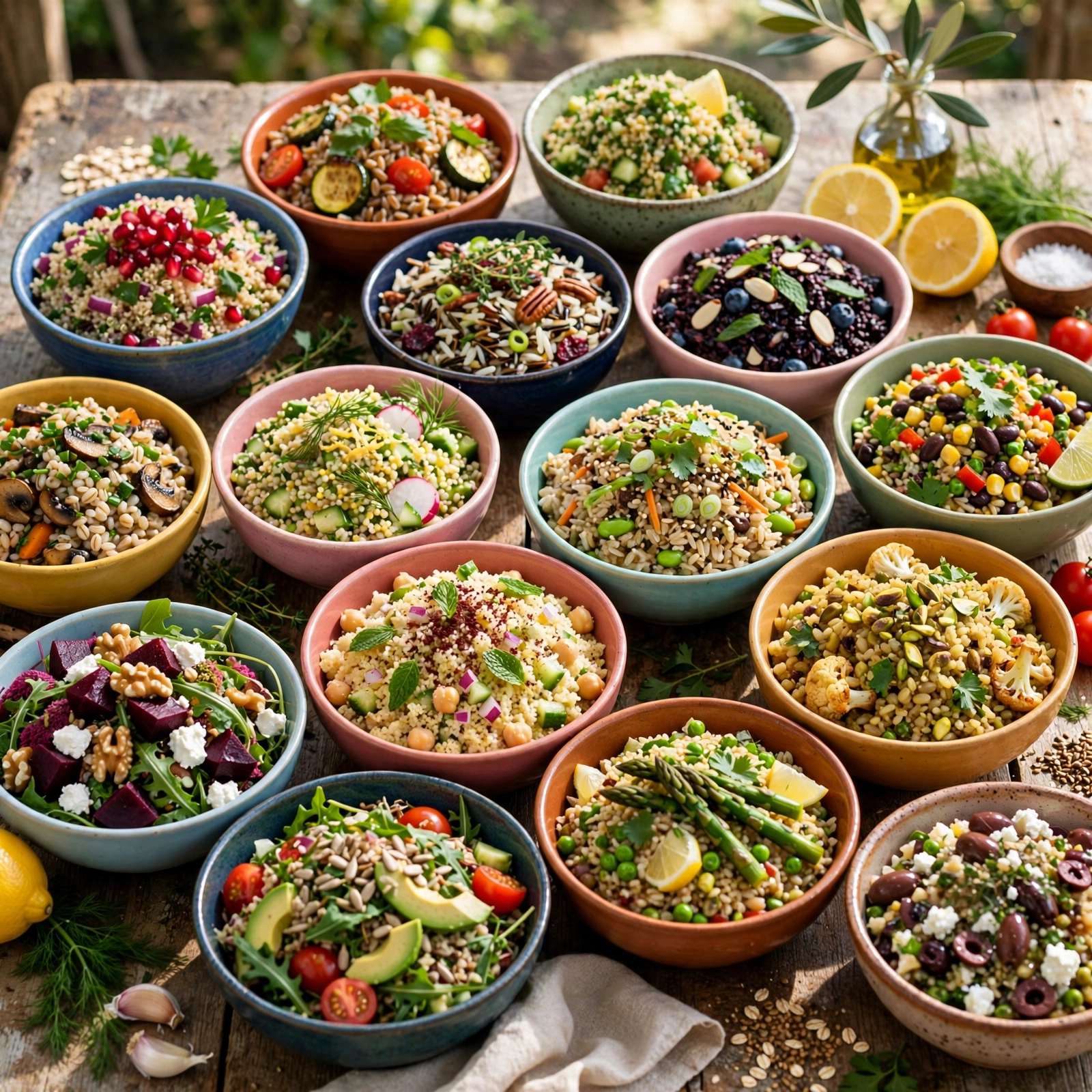 15 Anti-Inflammatory Grain Salads for Summer Days: 15 Anti-Inflammatory Grain Salads for Summer Days