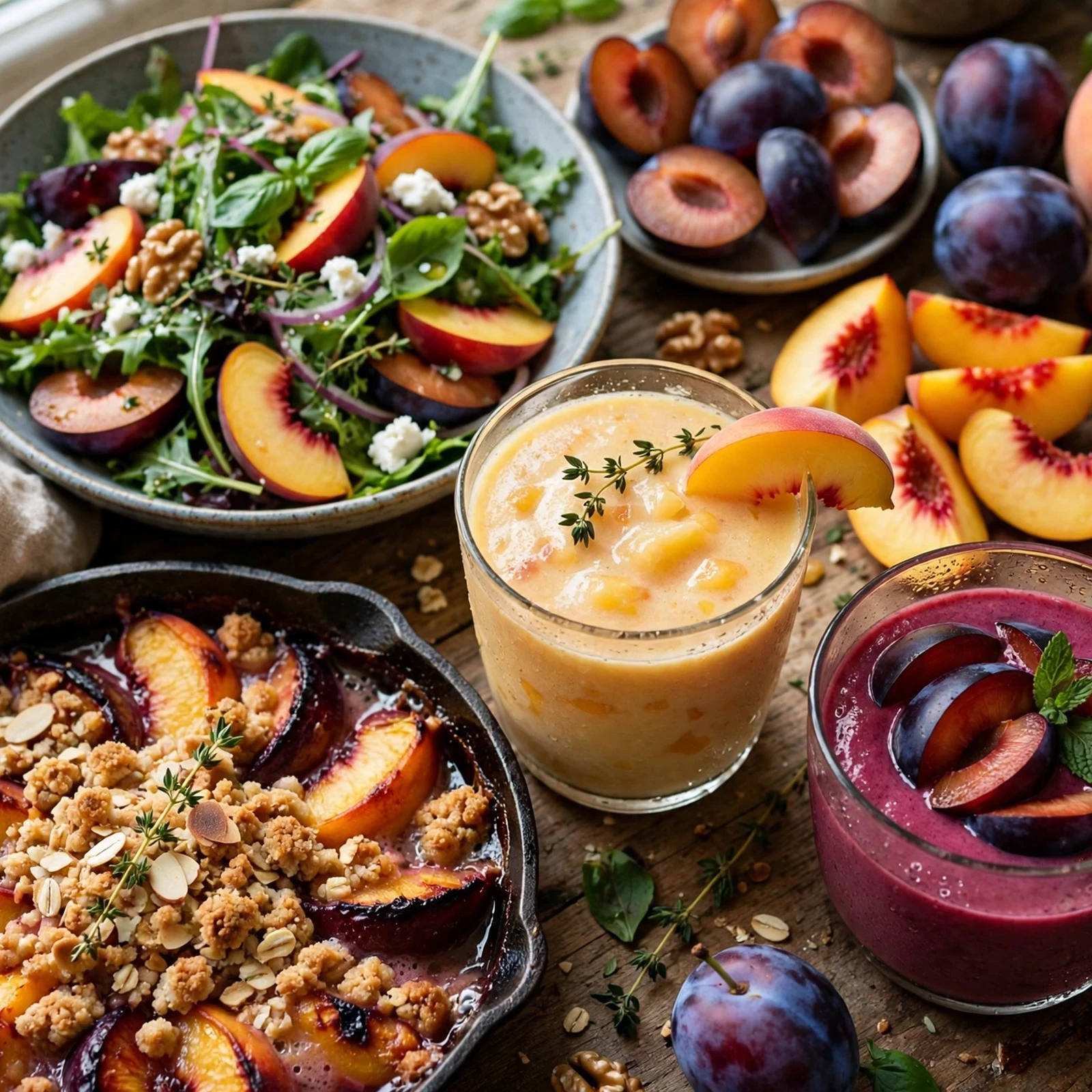 12 Anti-Inflammatory Peach And Plum Recipes for Late Summer: 12 Anti-Inflammatory Peach & Plum Recipes for Late Summer