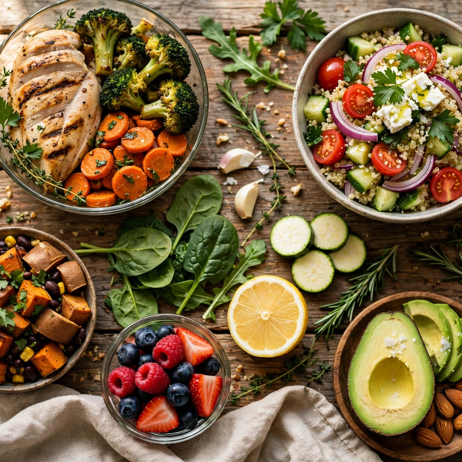 21 Day Fix Meal Plan for Beginners (Simple & Practical Guide): 5. Simple Meal Ideas You Can Rotate
