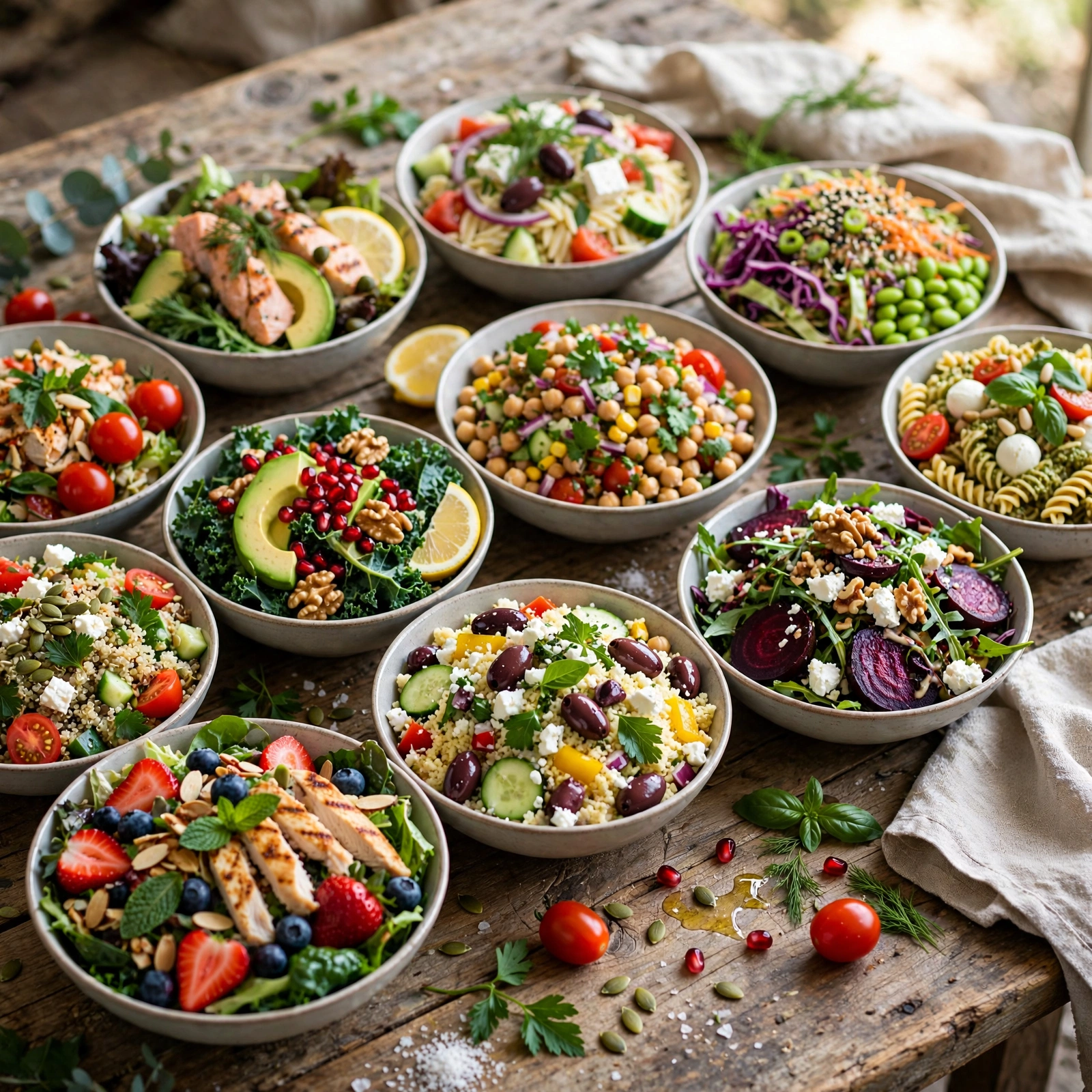 10 Refreshing Anti-Inflammatory Dinner Salads for Summer Heat: 10 Refreshing Anti-Inflammatory Dinner Salads for Summer Heat