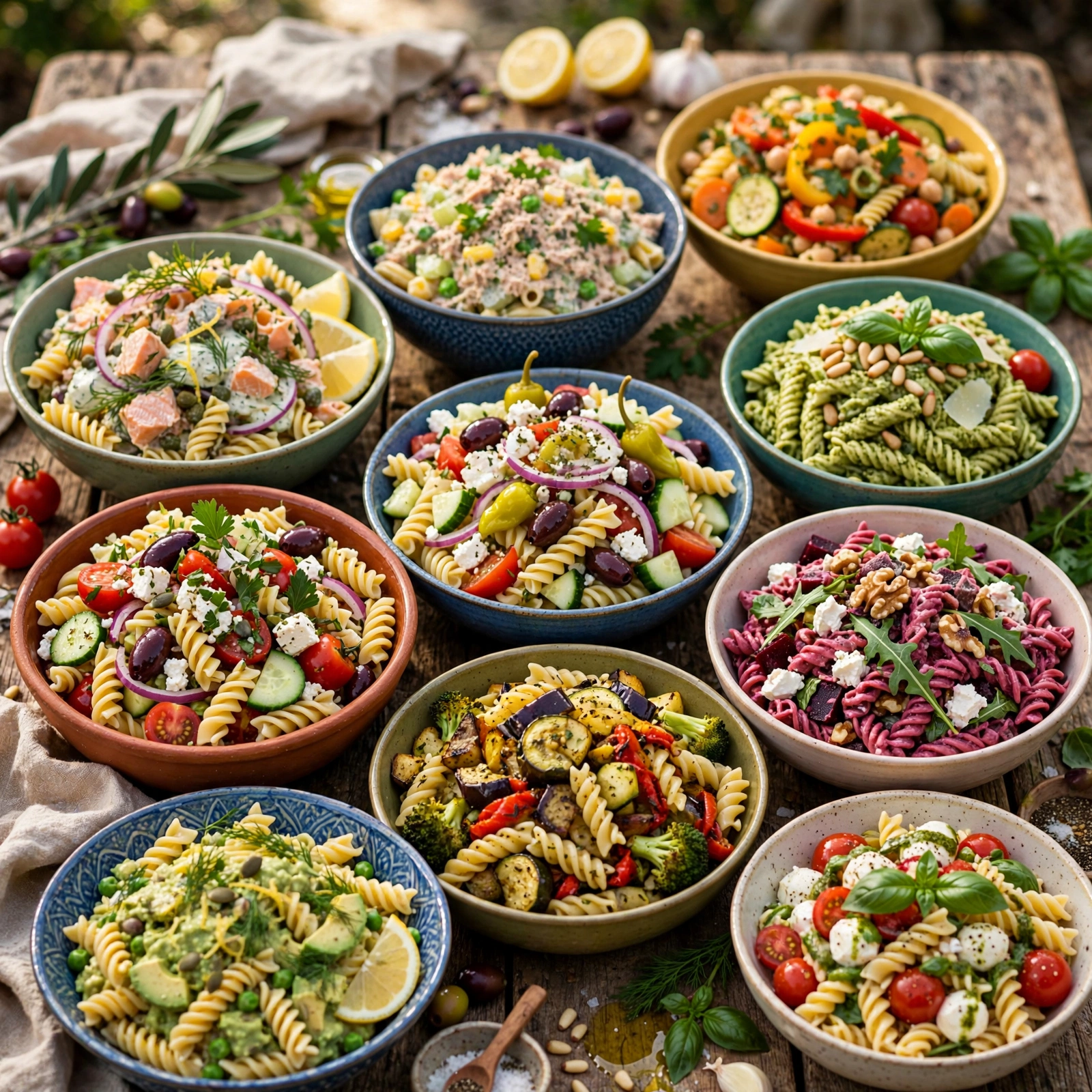 10 Anti-Inflammatory Pasta Salads for Summer June Gatherings: 10 Anti-Inflammatory Pasta Salads for June Gatherings