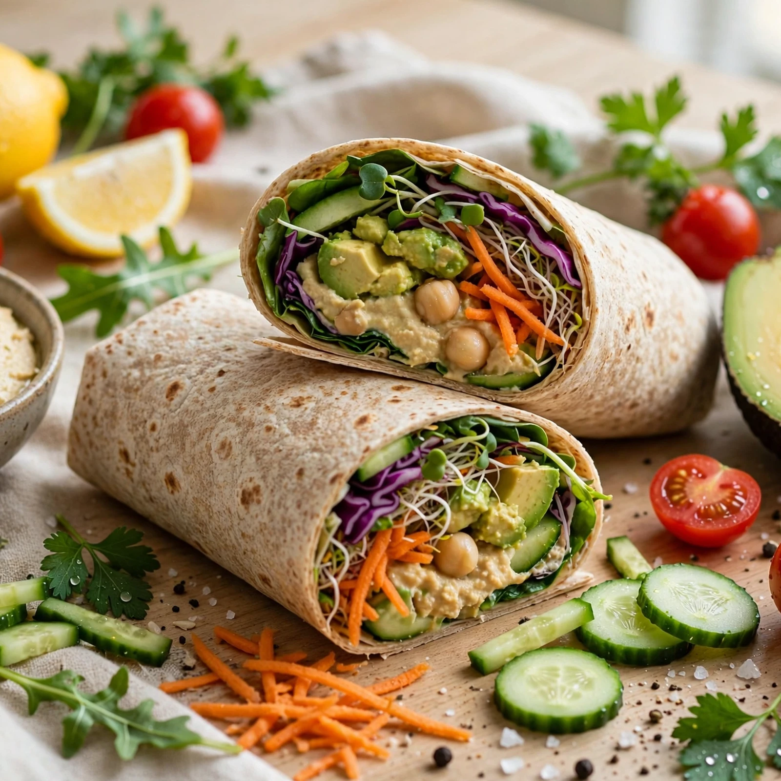 15 Quick 21 Day Fix Wrap Recipes for Lunch Meal Prep: What Makes a Wrap 21 Day Fix Friendly?