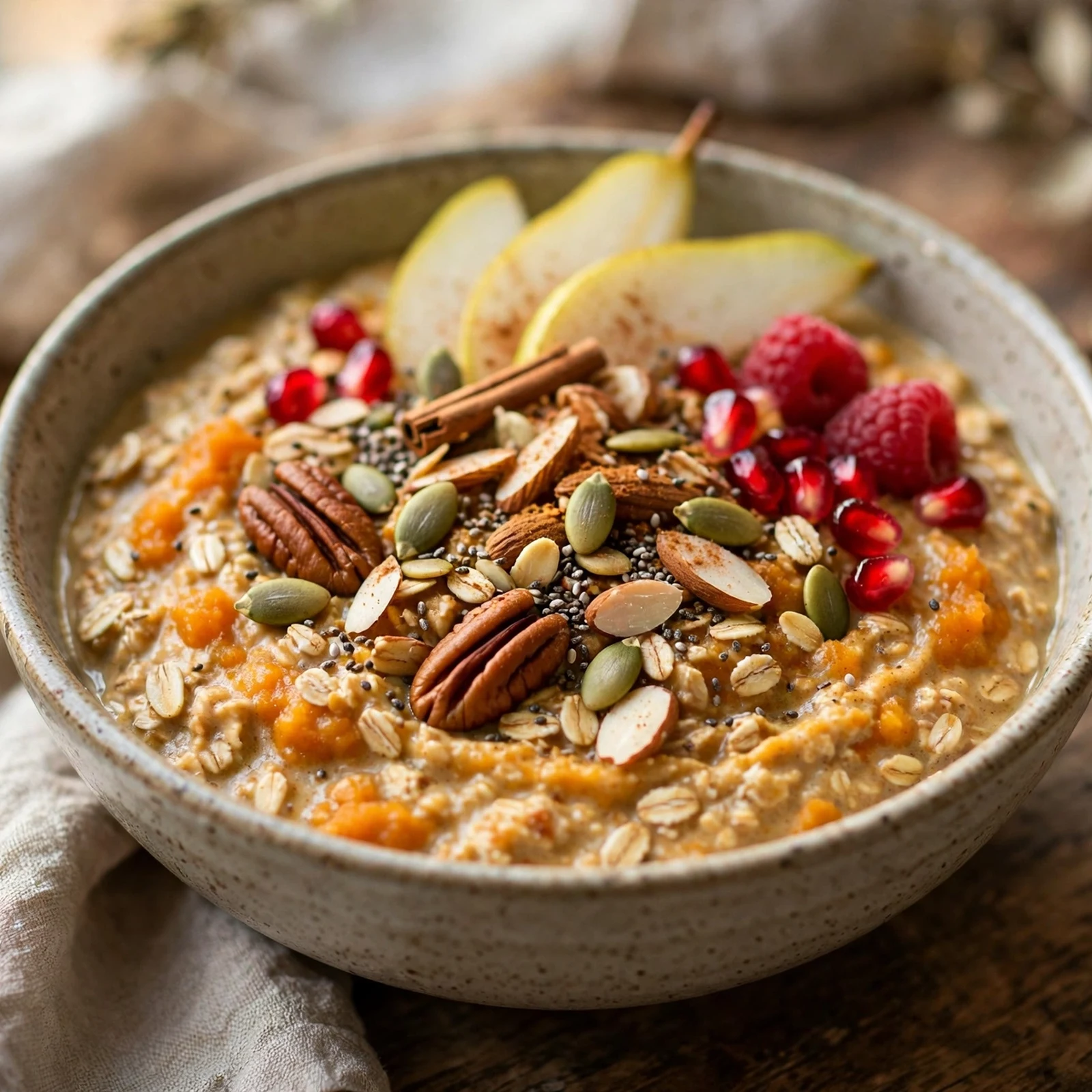 15 Anti-Inflammatory Fall Breakfasts with Oats Squash And Spice: 1. Cozy Pumpkin Spice Overnight Oats