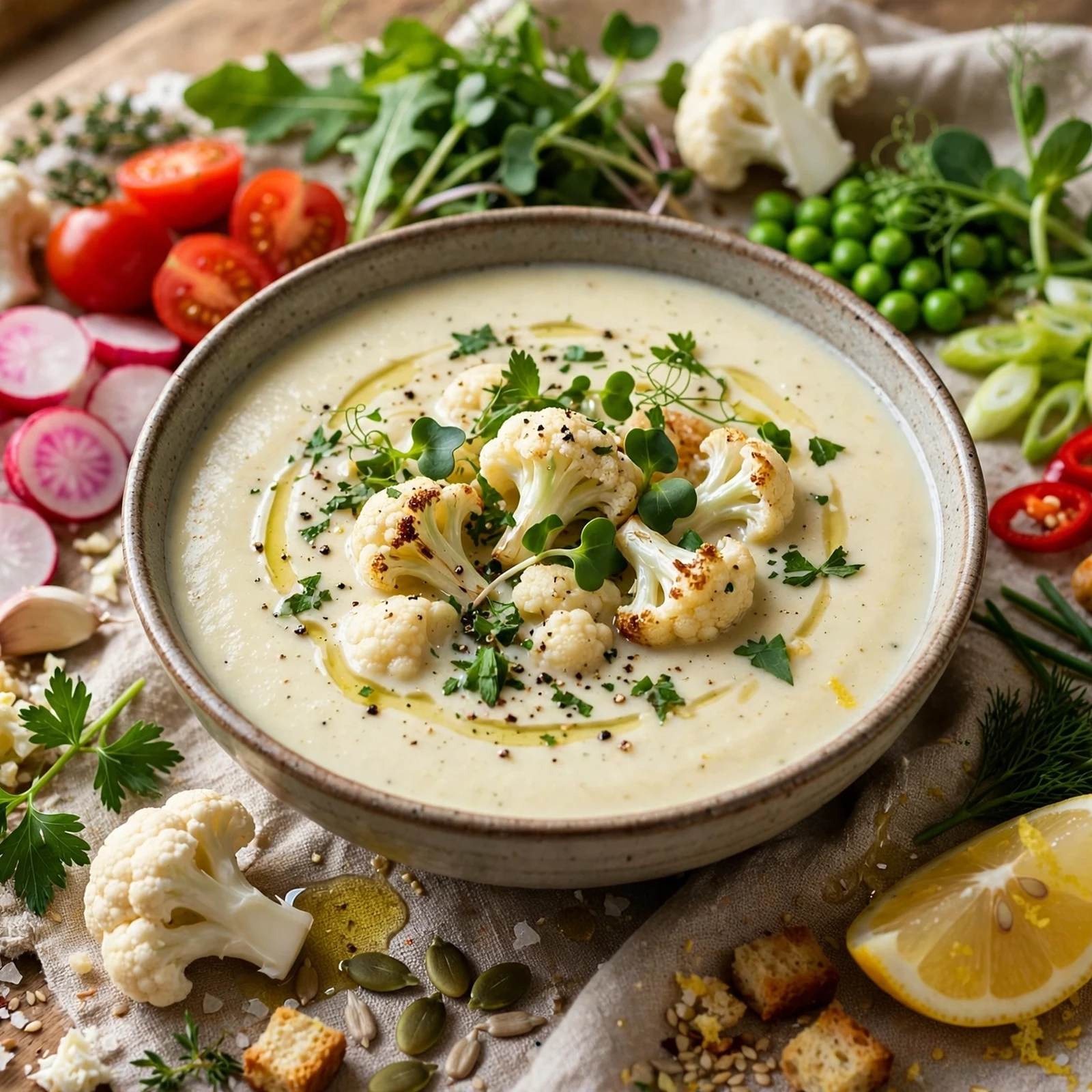 15 Creamy 21 Day Fix Cauliflower Soup Recipes You’ll Make on Repeat: 15 Creamy 21 Day Fix Cauliflower Soup Recipes You’ll Make on Repeat